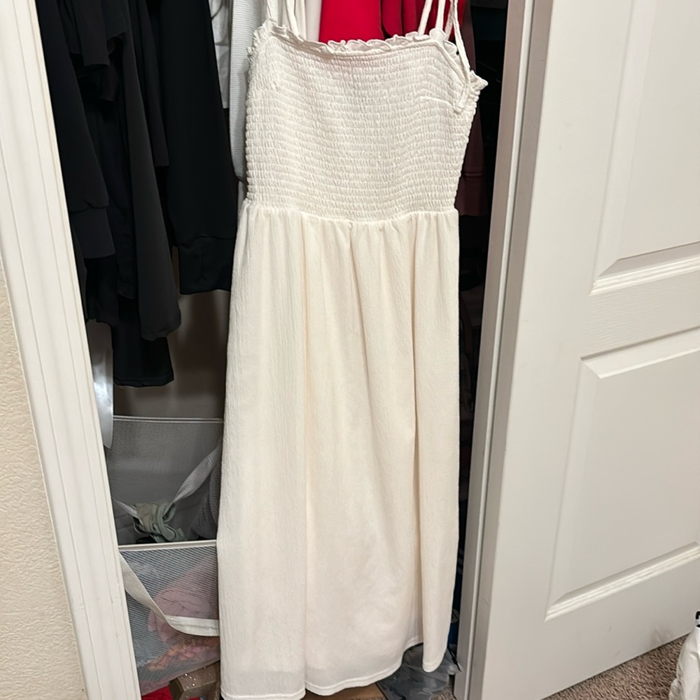 White dress from H&M